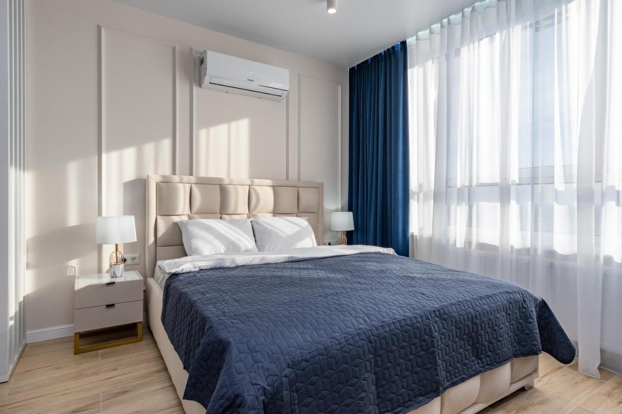 Flatrent Olympic Park, Метро Бориспільська Поруч! Kiev Exteriör bild