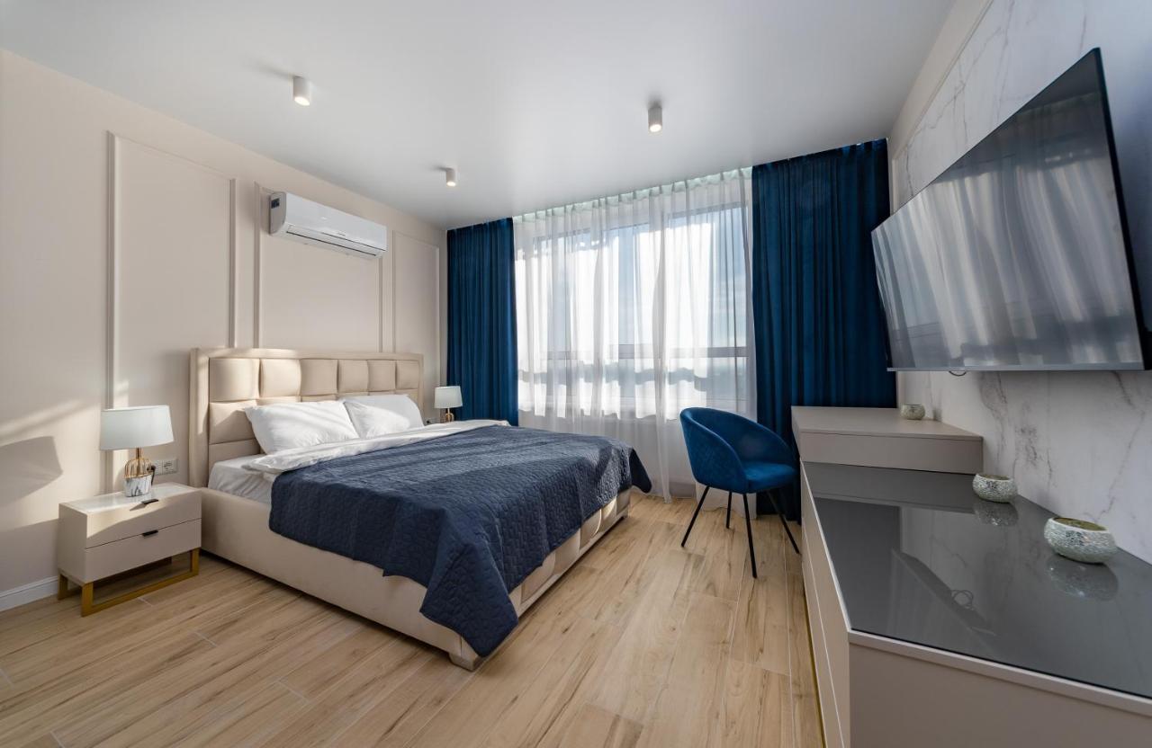 Flatrent Olympic Park, Метро Бориспільська Поруч! Kiev Exteriör bild