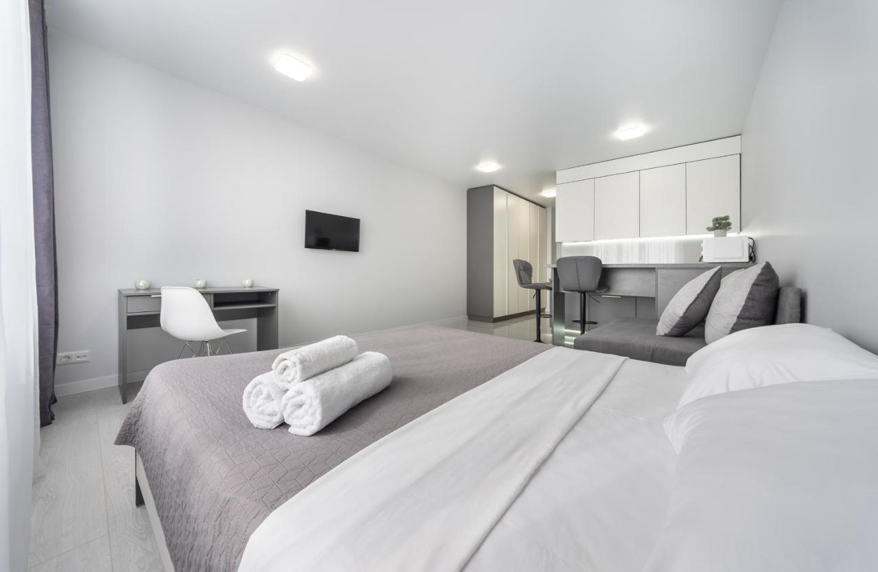 Flatrent Olympic Park, Метро Бориспільська Поруч! Kiev Exteriör bild