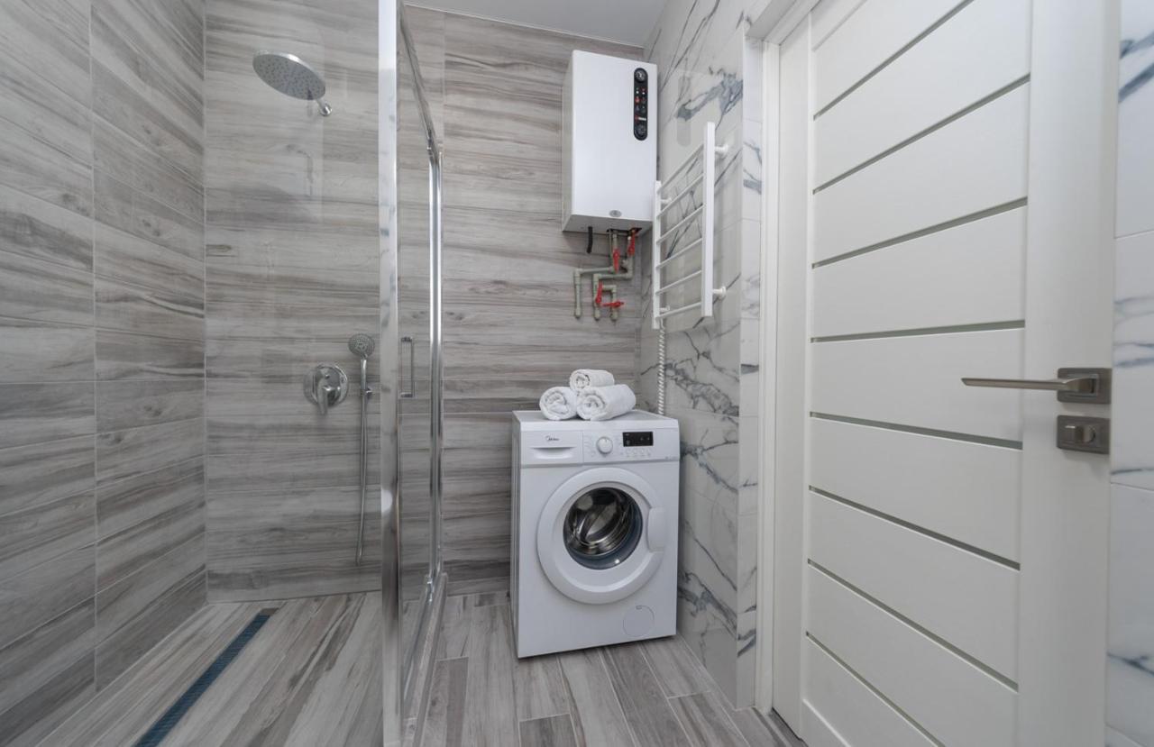 Flatrent Olympic Park, Метро Бориспільська Поруч! Kiev Exteriör bild