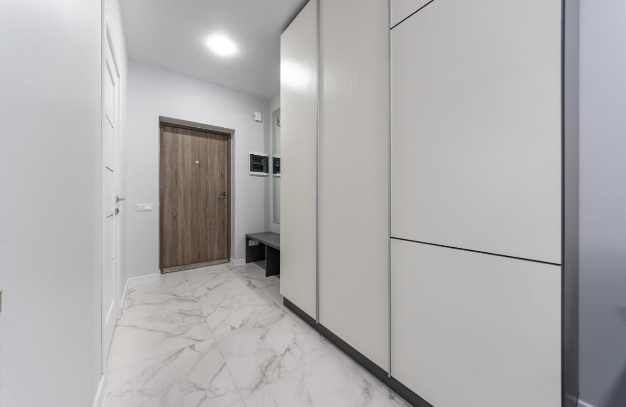 Flatrent Olympic Park, Метро Бориспільська Поруч! Kiev Exteriör bild