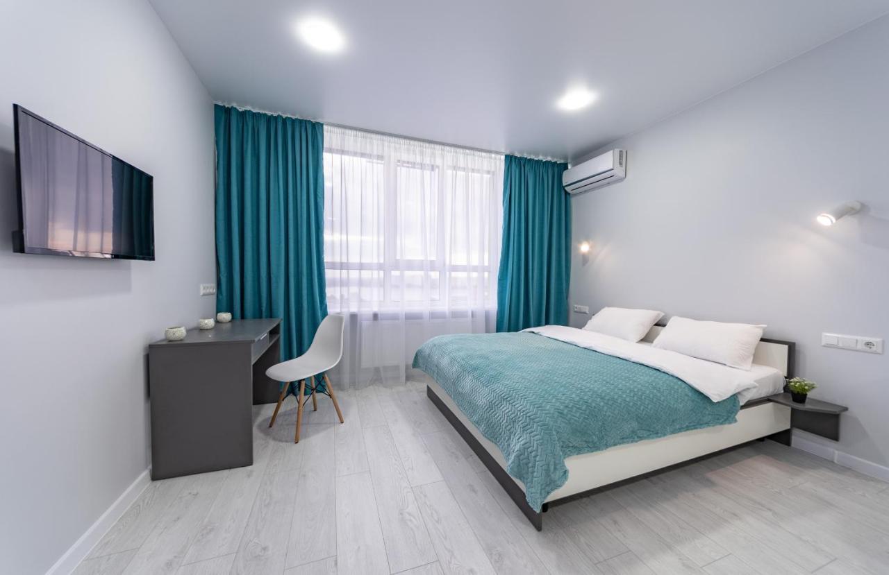 Flatrent Olympic Park, Метро Бориспільська Поруч! Kiev Exteriör bild