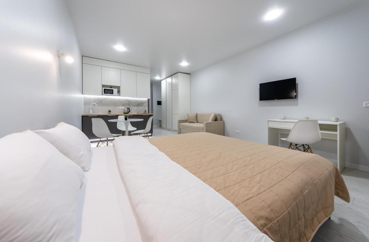 Flatrent Olympic Park, Метро Бориспільська Поруч! Kiev Exteriör bild