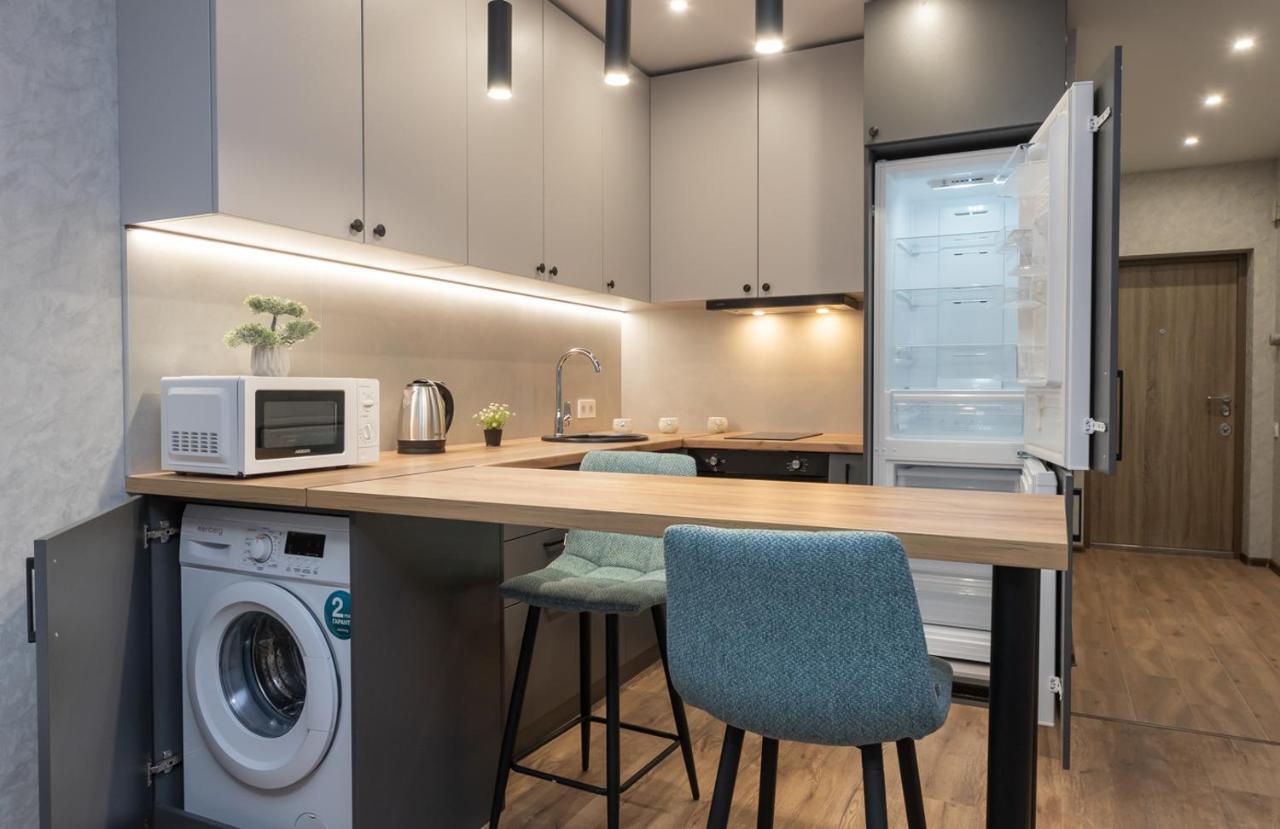 Flatrent Olympic Park, Метро Бориспільська Поруч! Kiev Exteriör bild